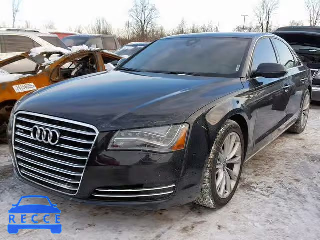 2013 AUDI A8 QUATTRO WAUAGAFD5DN029385 image 1