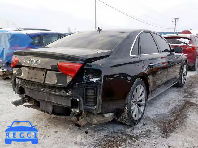2013 AUDI A8 QUATTRO WAUAGAFD5DN029385 image 3