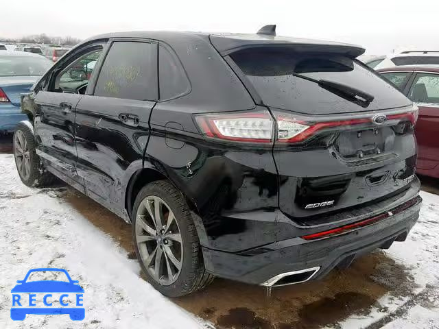 2017 FORD EDGE SPORT 2FMPK4AP5HBC25371 зображення 2