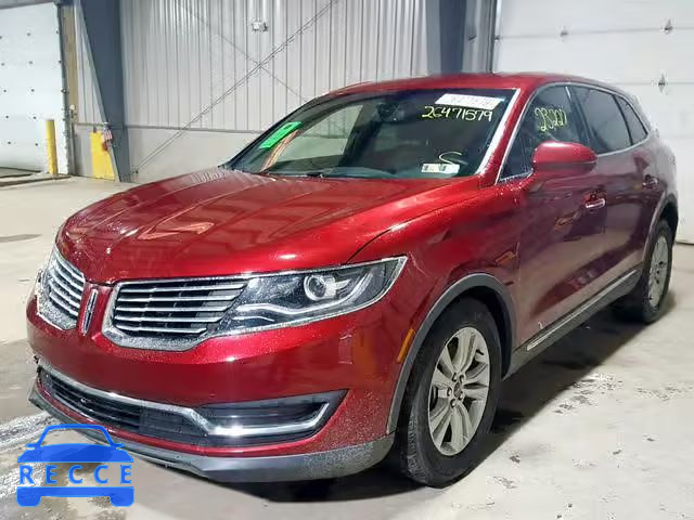 2017 LINCOLN MKX PREMIE 2LMPJ8JR6HBL25138 зображення 1