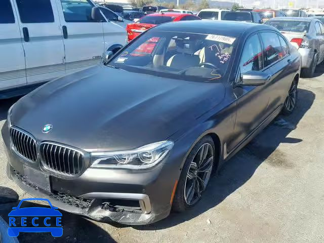 2017 BMW M760 XI WBA7H6C52HG614338 зображення 1