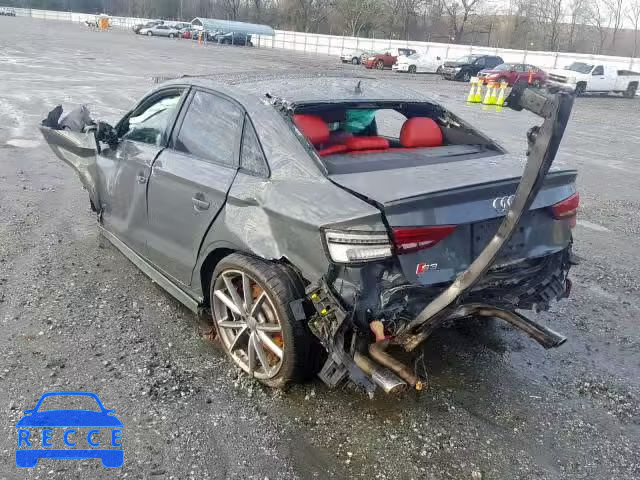 2017 AUDI S3 PREMIUM WAUB1GFF2H1027813 image 2