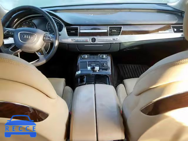 2014 AUDI A8 QUATTRO WAUAGAFD7EN006143 image 8