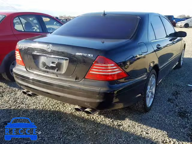 2003 MERCEDES-BENZ S 55 AMG WDBNG74J53A343770 зображення 3