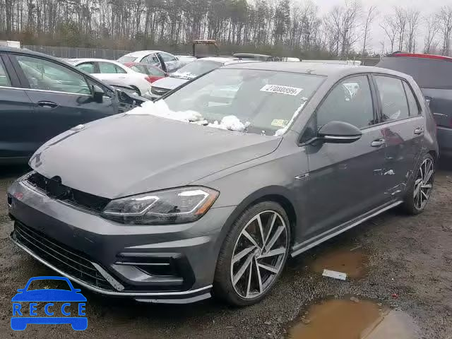 2018 VOLKSWAGEN GOLF R WVWWF7AU9JW072669 зображення 1