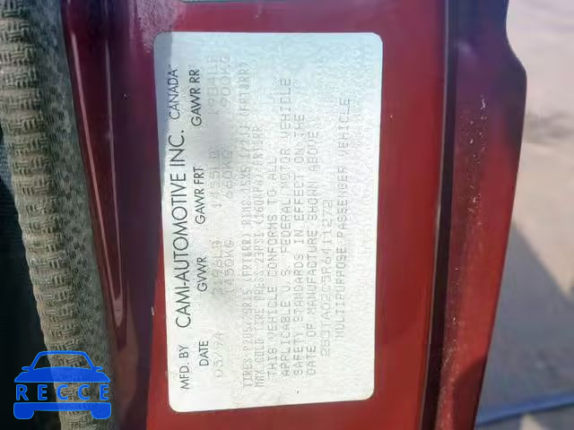 1994 SUZUKI SIDEKICK J 2S3TA02C5R6411272 зображення 9