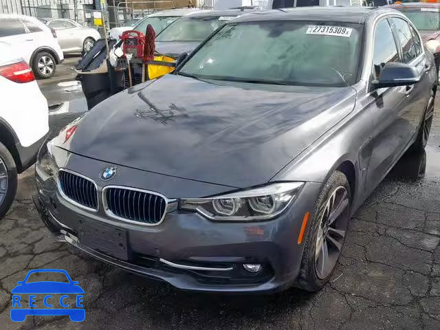 2018 BMW 330E WBA8E1C55JA178027 зображення 1