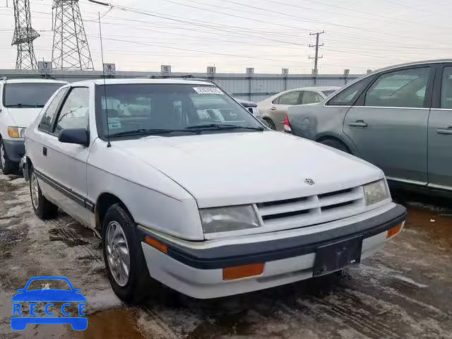 1992 DODGE SHADOW AME 1B3XP24D3NN235782 зображення 0