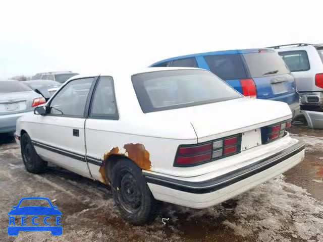 1992 DODGE SHADOW AME 1B3XP24D3NN235782 image 2