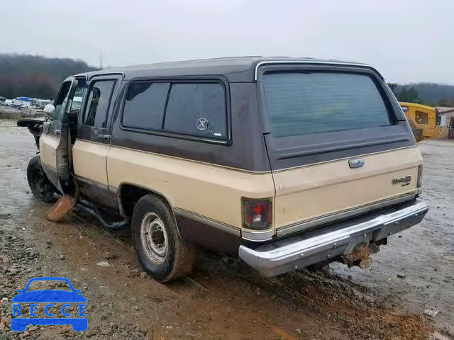 1987 CHEVROLET SUBURBAN R 1GNGR26N5HF136577 зображення 2