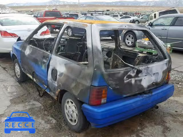 1992 FORD FESTIVA GL KNJPT06H4N6116130 зображення 2