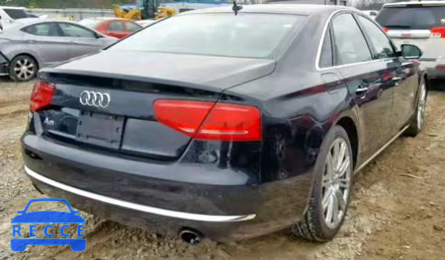 2014 AUDI A8 QUATTRO WAUAGAFDXEN006265 image 3