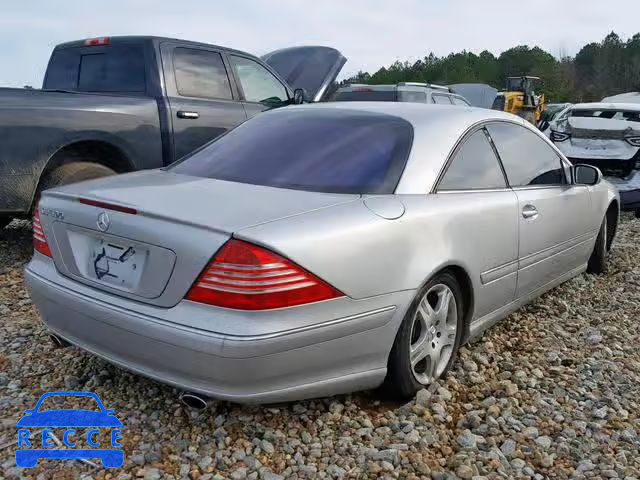 2004 MERCEDES-BENZ CL 500 WDBPJ75J94A040517 зображення 3