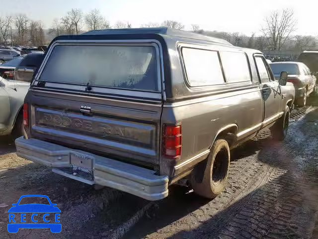 1985 DODGE D-SERIES D 1B7FD14H0FS571974 image 3