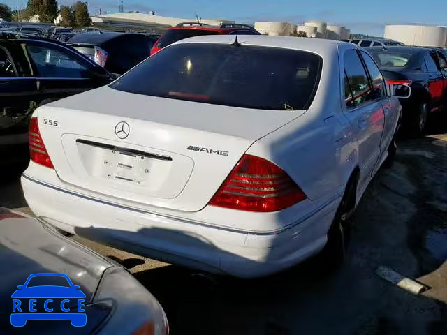 2002 MERCEDES-BENZ S 55 AMG WDBNG73J52A288298 зображення 3