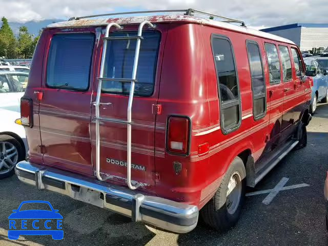 1991 DODGE RAM VAN B2 2B6HB21Y9MK454656 зображення 3