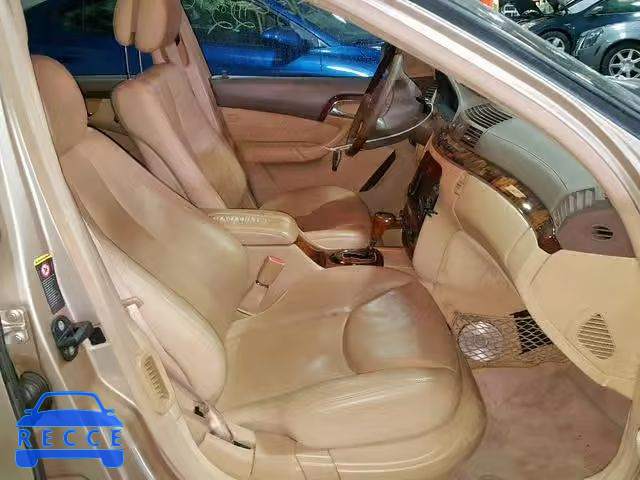 2003 MERCEDES-BENZ S 600 WDBNG76J33A322302 image 4