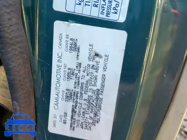 1998 SUZUKI SIDEKICK J 2S3TA02CXW6406080 image 9