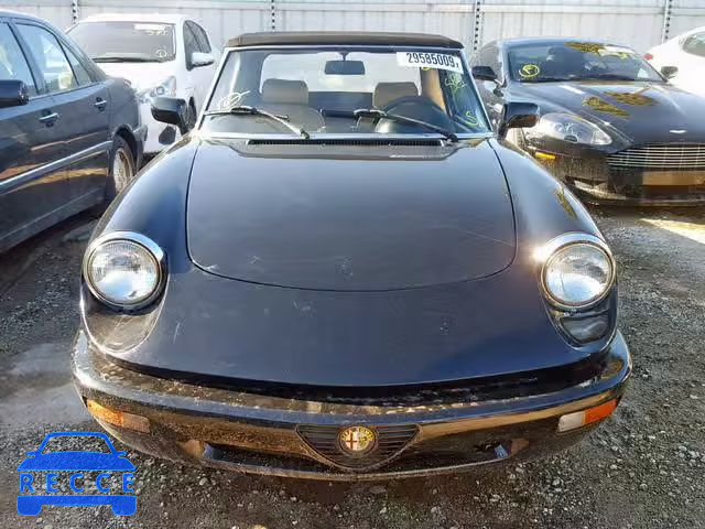 1991 ALFA ROMEO SPIDER VEL ZARBB32N2M6005433 image 8