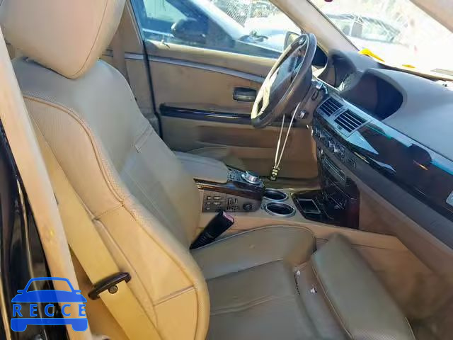 2006 BMW 760 LI WBAHN03566DD98117 image 4