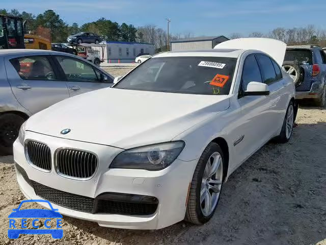 2012 BMW 750 I WBAKA8C54CDS99949 image 1