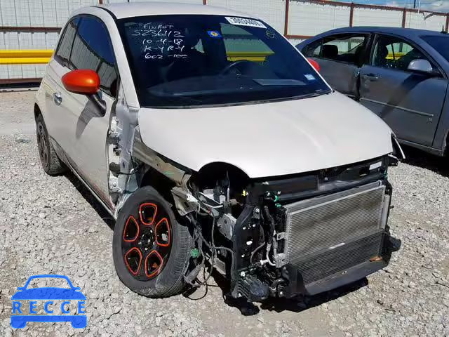 2014 FIAT 500 ELECTR 3C3CFFGE1ET172911 Bild 0