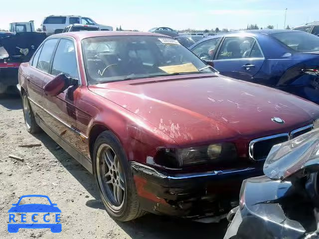 1998 BMW 740 I AUTO WBAGF8322WDL55792 Bild 0