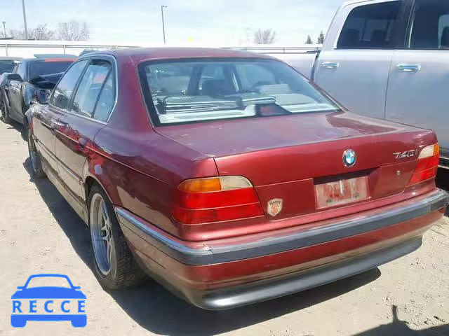 1998 BMW 740 I AUTO WBAGF8322WDL55792 Bild 2