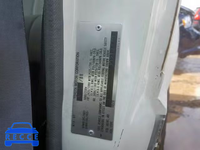 1988 TOYOTA 4RUNNER RN JT4RN62DXJ0219478 image 9