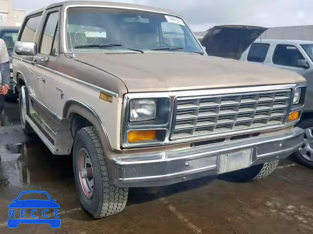 1981 FORD BRONCO U10 1FMDU15G8BLA44164 image 0