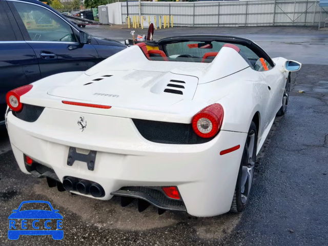 2013 FERRARI 458 SPIDER ZFF68NHA2D0189397 зображення 3