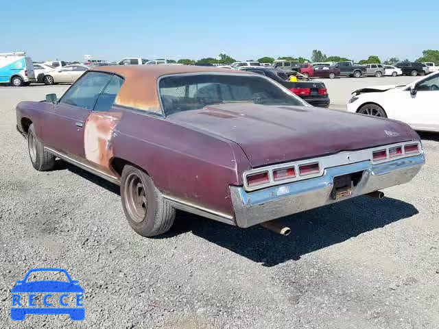 1971 CHEVROLET CAPRICE 166471C149120 зображення 2