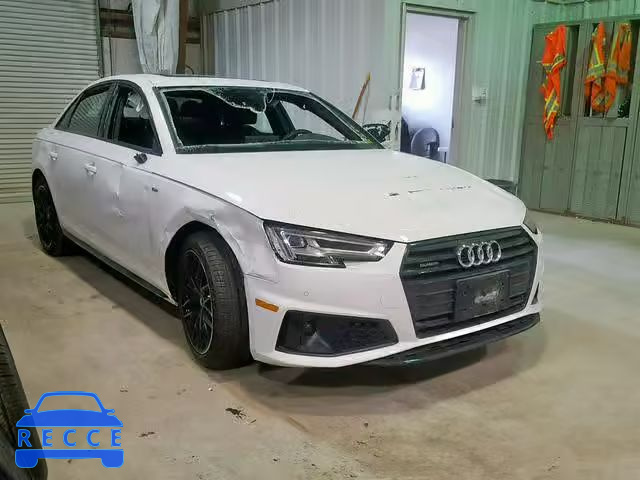 2019 AUDI A4 PREMIUM WAUENAF46KN003060 image 0