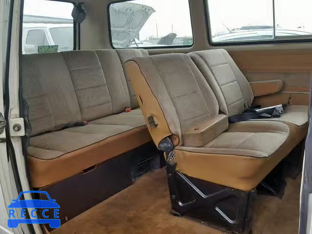 1985 VOLKSWAGEN VANAGON BU WV2YB0255FH084544 image 5