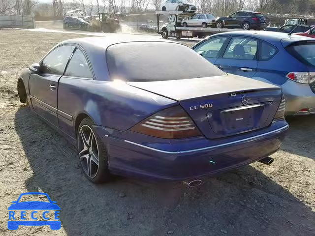 2003 MERCEDES-BENZ CL 500 WDBPJ75J63A034284 image 2