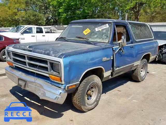 1986 DODGE RAMCHARGER 3B4GW12T9GM611286 image 1