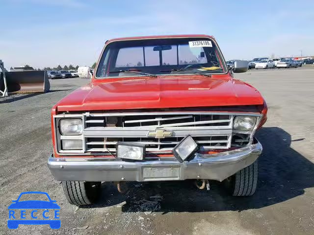 1985 CHEVROLET K10 2GCEK14H7F1213952 Bild 8