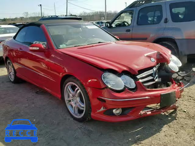 2008 MERCEDES-BENZ CLK 550 WDBTK72FX8T094172 image 0