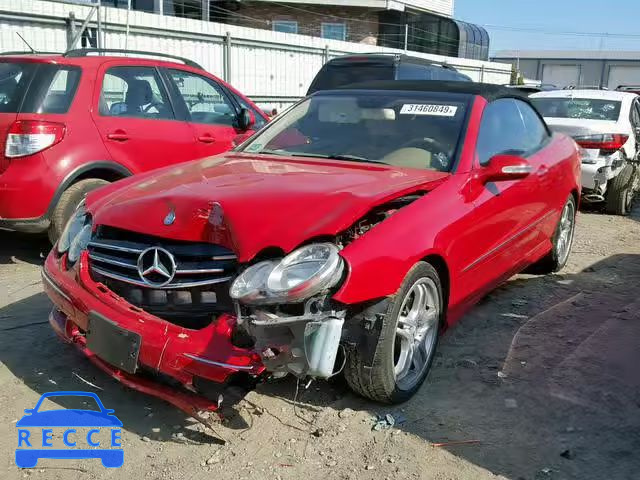 2008 MERCEDES-BENZ CLK 550 WDBTK72FX8T094172 image 1