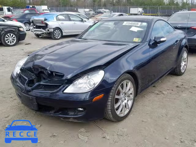 2007 MERCEDES-BENZ SLK 350 WDBWK56F97F135240 image 1
