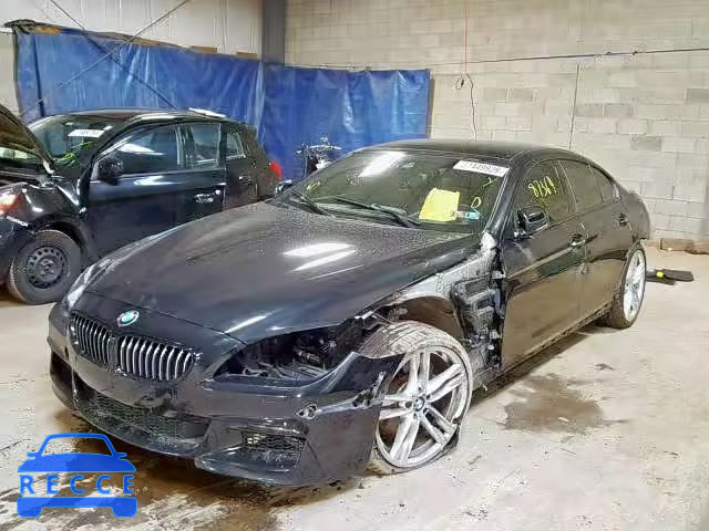 2014 BMW 650 XI WBA6B4C56ED099360 image 1