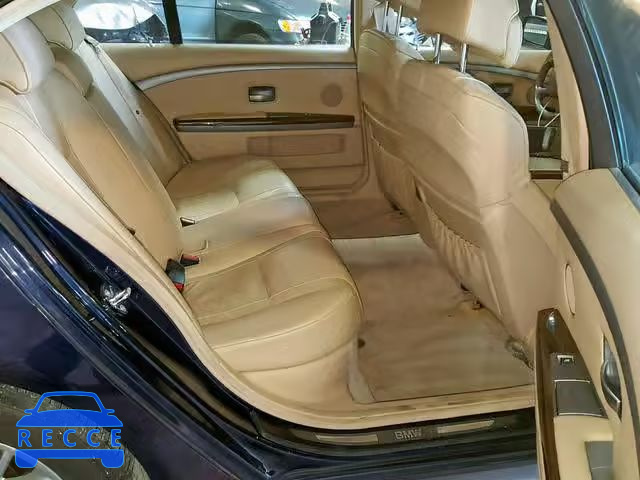 2004 BMW 7 SERIES WBAGN63584DS54402 image 5