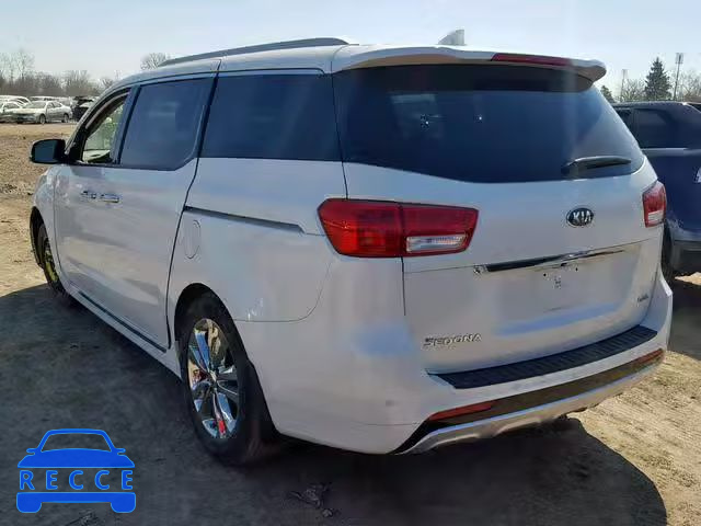 2016 KIA SEDONA SXL KNDME5C1XG6184956 Bild 2