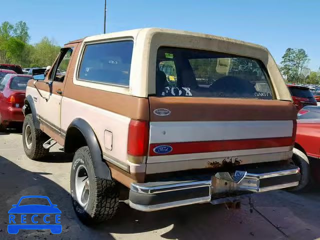 1989 FORD BRONCO U10 1FMEU15N3KLA48321 image 2