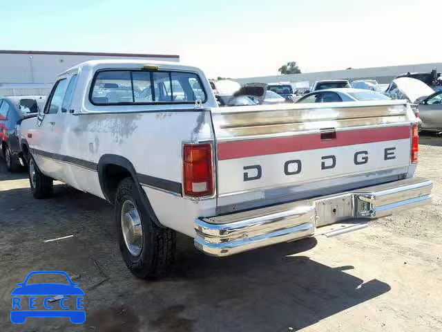 1993 DODGE D-SERIES D 3B7KE23C3PM166032 зображення 2