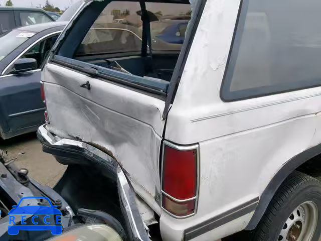 1989 CHEVROLET BLAZER S10 1GNCT18Z5K8164594 image 8