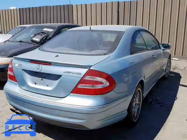 2004 MERCEDES-BENZ CLK 55 AMG WDBTJ76H44F071400 зображення 3