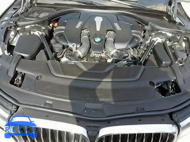 2016 BMW 750 XI WBA7F2C53GGE12365 зображення 6