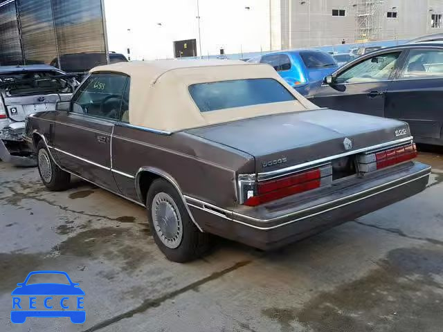 1984 DODGE 600 1B3BV55C4EG111788 image 2