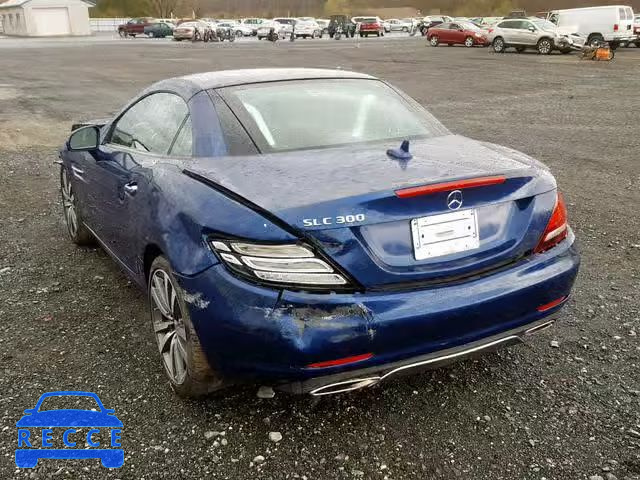 2017 MERCEDES-BENZ SLC 300 WDDPK3JA6HF127254 image 2